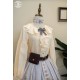 Miss Point Demon Hunting Notes Leg of Mutton Sleeve Ruffle Blouse(Reservation/Full Payment Without Shipping)
